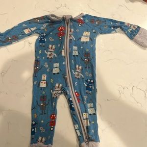 Little Sleepies Robot Onesie